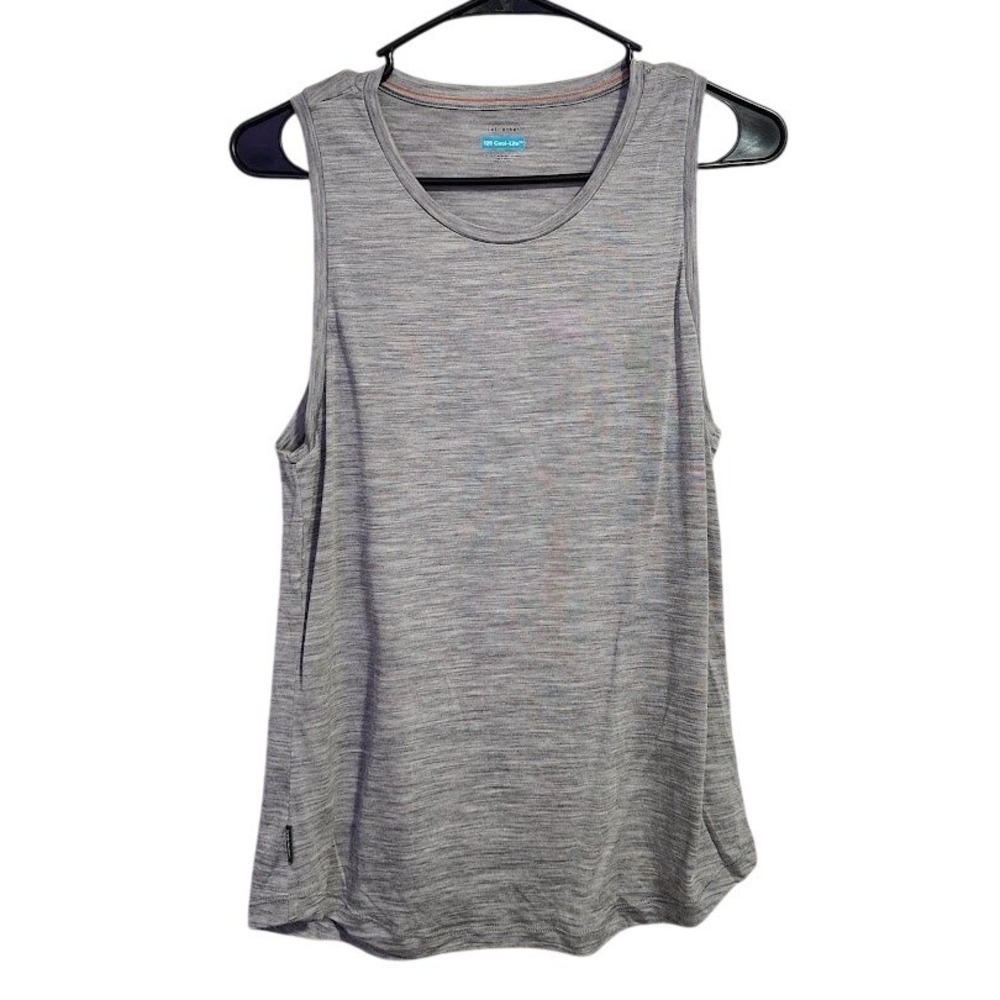 ICEBREAKER 125 Cool-lite merino wool tank top in grey base layer size M